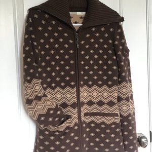 Athleta Zip-Up Sweater